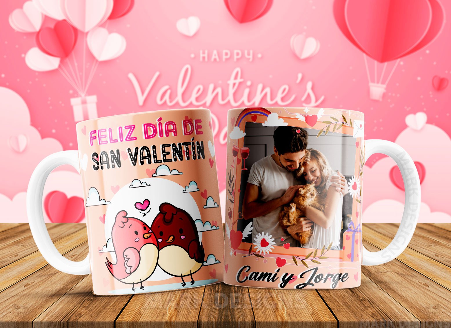 San valentin editables 
